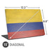 Colombia Flag Distressed Universal Laptop 15in (12.2 x 8.8in) Skin